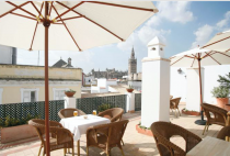 balkon Hotel Murillo Sevilla