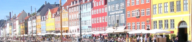 Het jaar fris beginnen in Kopenhagen, Denemarken