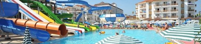 All-inclusive spetterpret voor het hele gezin in Splashworld, Turkije