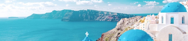 Luieren op Santorini in je bikini